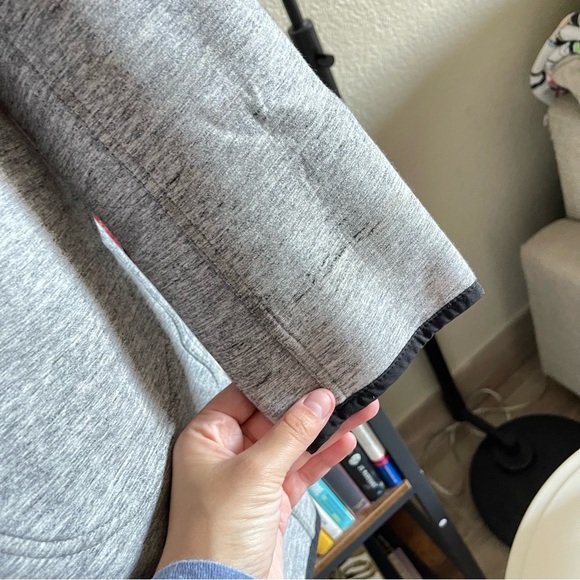 Lululemon Urban Horizons Jacket Reversible Gray Heather Black Midweight Size Med - Picture 6 of 16